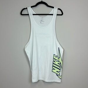 NIKE The Nike Tee White Sportswear Festival Tank Mens Size Small